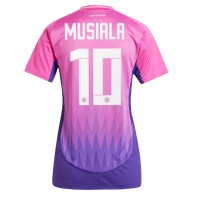 Nemecko Jamal Musiala #10 Vonkajší Ženy futbalový dres ME 2024 Krátky Rukáv